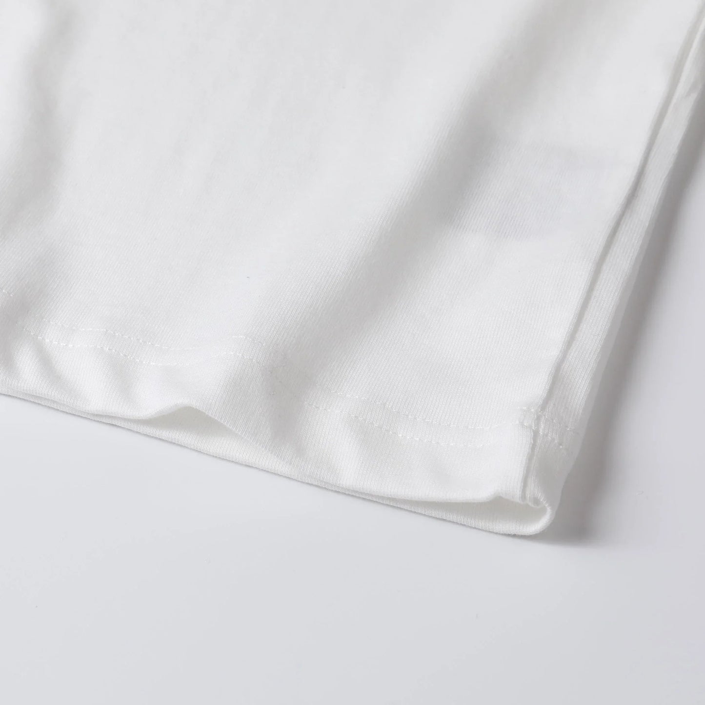 0205 New high quality feature patchwork T-shirt