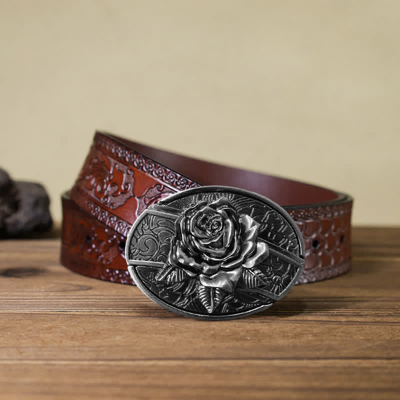 3 Colors printed letter leather belt
