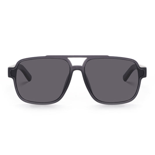 Black Oversized Aviator Sunglasses