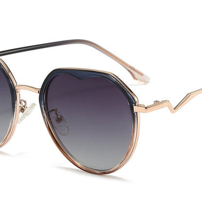 5 Colors Cool Fashion Diamond-cut Framed Sunglasses 2323