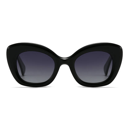 Oversized Acetate Butterfly Sunglasses
