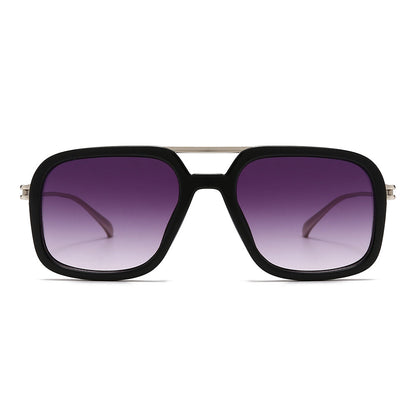Wooden leg aviator multi-color sunglasses 2058