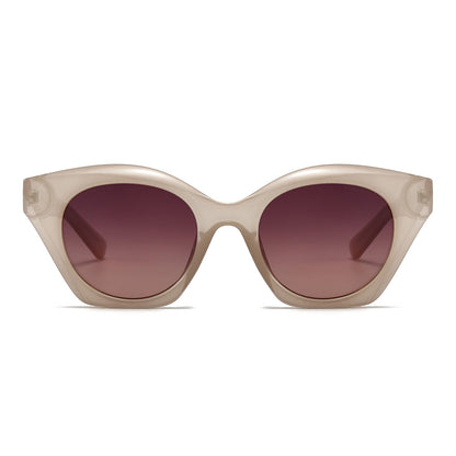 Retro-Vintage Cat-eye Tinted Sunglasses