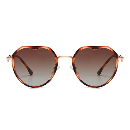 5 Colors Cool Fashion Diamond-cut Framed Sunglasses 2323