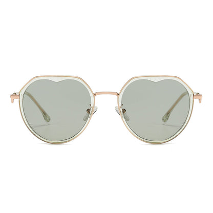5 Colors Cool Fashion Diamond-cut Framed Sunglasses 2323